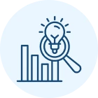 Data analysis concept icon